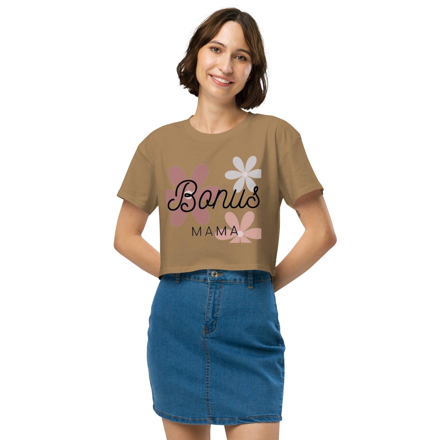 Bonus mama Floral crop top