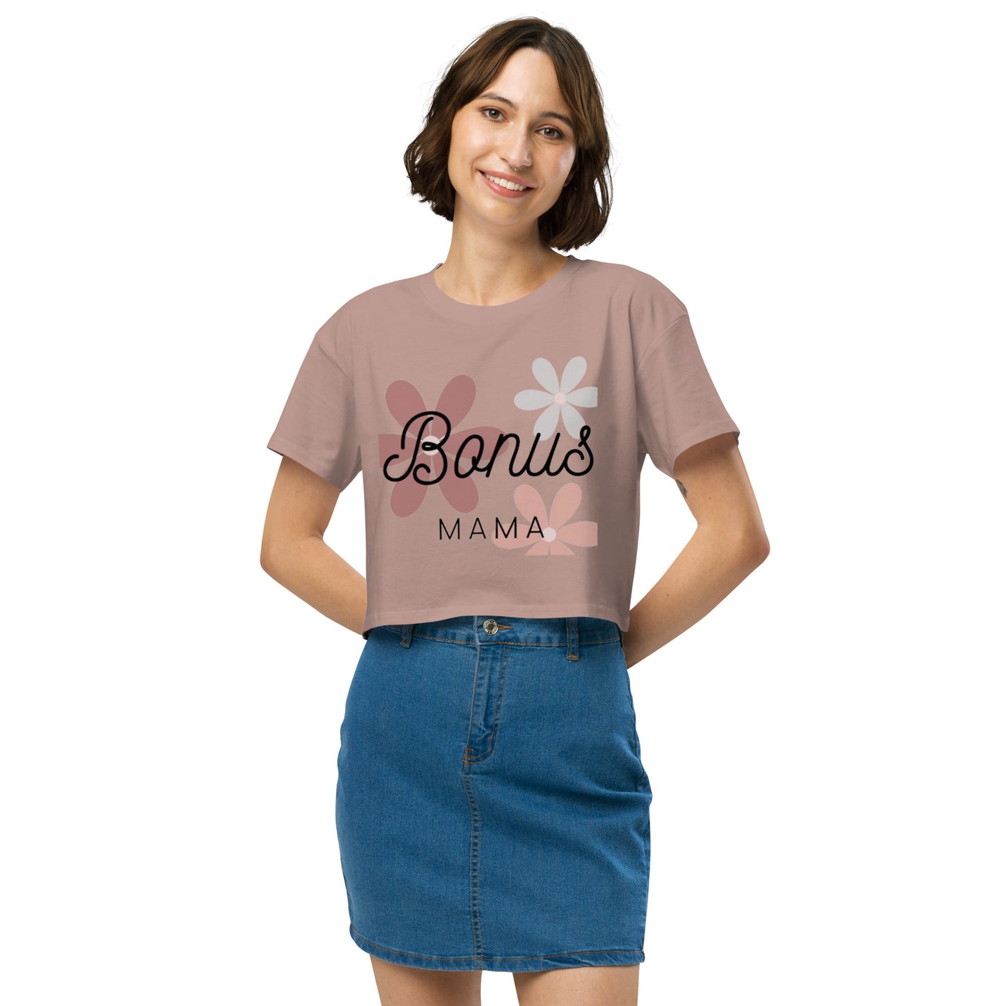 Bonus mama Floral crop top