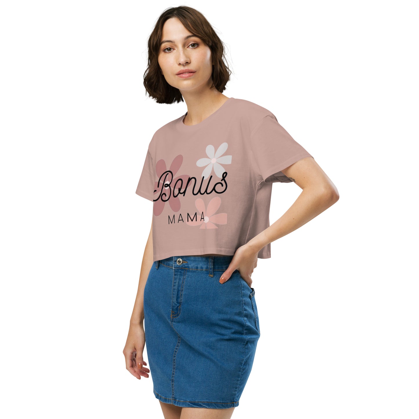 Bonus mama Floral crop top