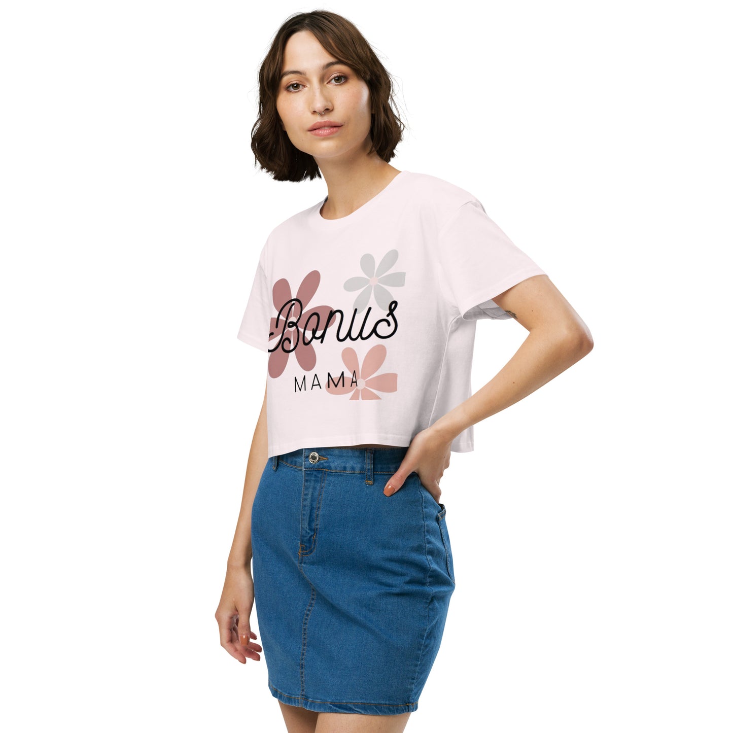 Bonus mama Floral crop top