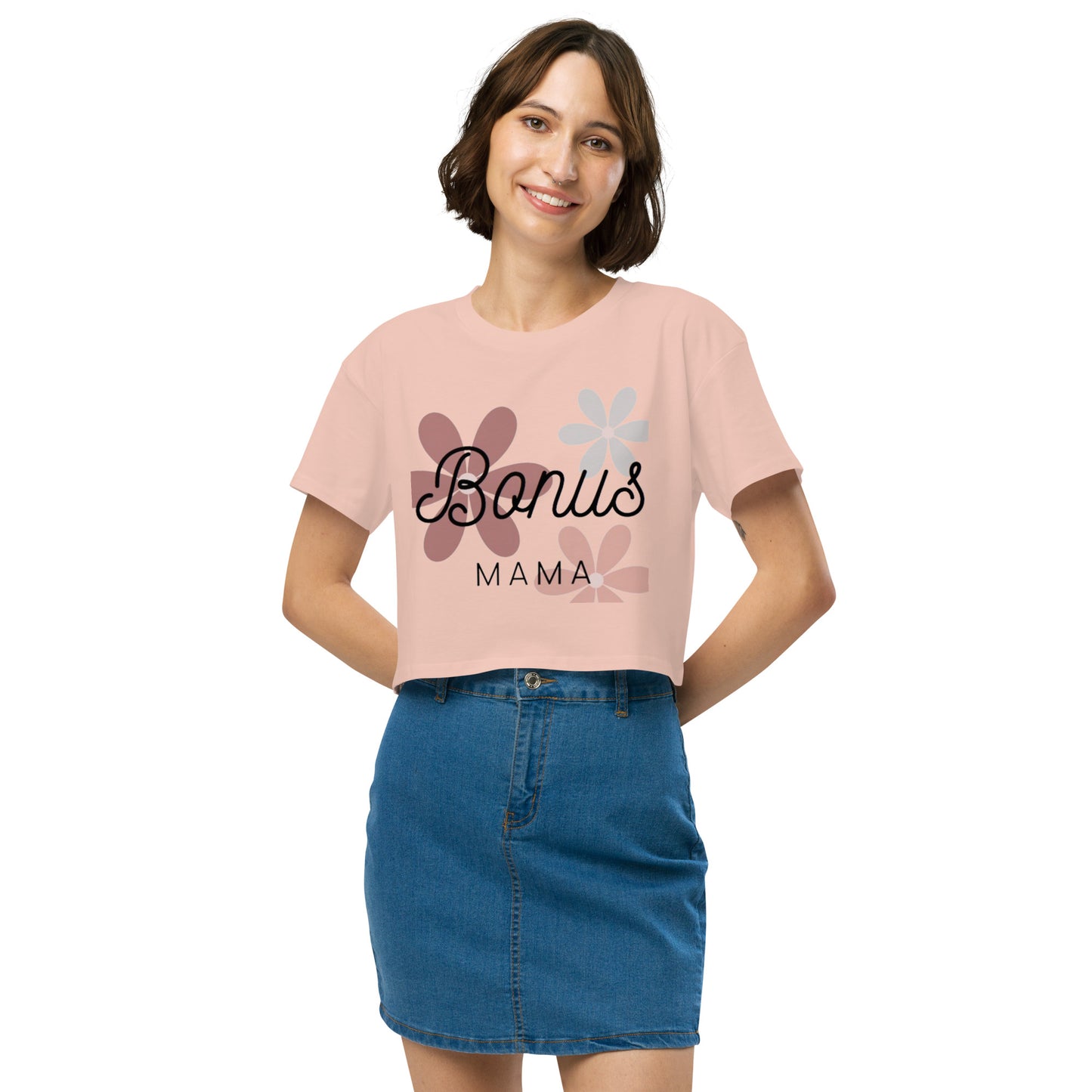 Bonus mama Floral crop top